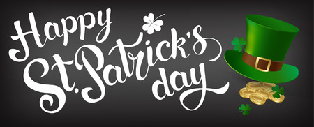 Happy St. Patrick's Day. Vector.のイラスト素材