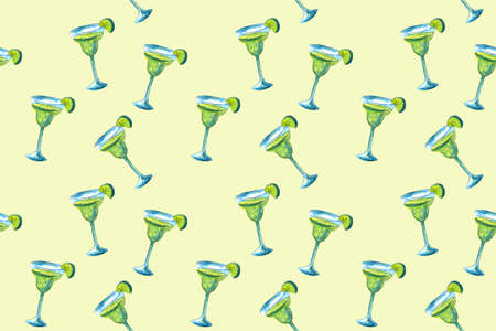 a glass of delicious coctail drink juice with beautiful background,patternの写真素材