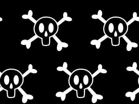 Seamless pattern with halloween. Can be used for scrapbook digital paper, textile print, page fill. Vector illustrationのイラスト素材