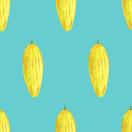 Watercolor seamless pattern with red apples, full and halves isolated on white backgroundの写真素材