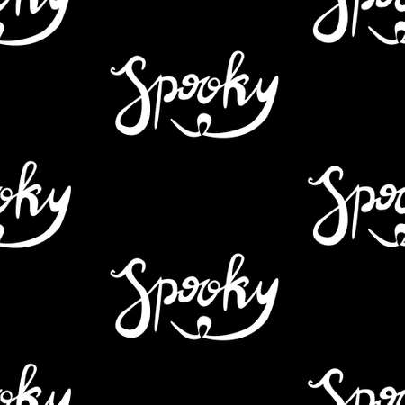 Seamless pattern with white skull and crossed bones isolated on white background. Vector illustration for design, web, wrapping paper, fabric.のイラスト素材