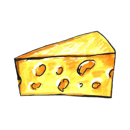 Bright watercolor wine design elements (in vino veritas - verity in wine)の写真素材