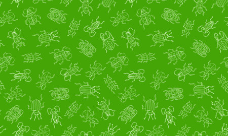 Simple danger insect cartoon icon symbol. Vector Illustration