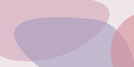 Pink and Purple Background With Circlesのイラスト素材