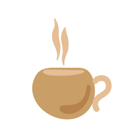 Coffee cup logo vector designのイラスト素材