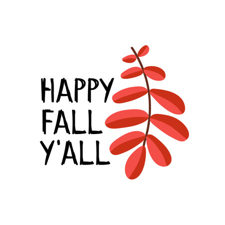 Vector autumn lettering for fall season background calligraphic holidayのイラスト素材