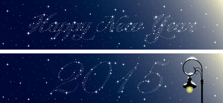 New Year banner setのイラスト素材