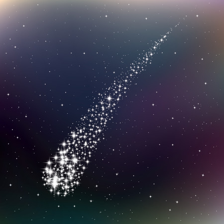 Shooting starのイラスト素材