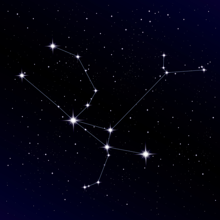 Andromeda Constellationのイラスト素材