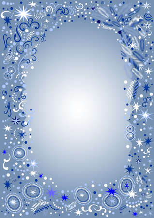 Illustration of abstract Christmas backgroundのイラスト素材