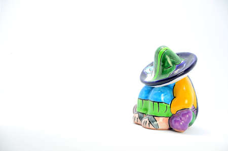 Sleeping mexican statueの写真素材