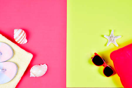 perfect utensils for summer vacationsの写真素材