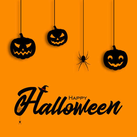 Design of celebrating Happy Halloween.のイラスト素材