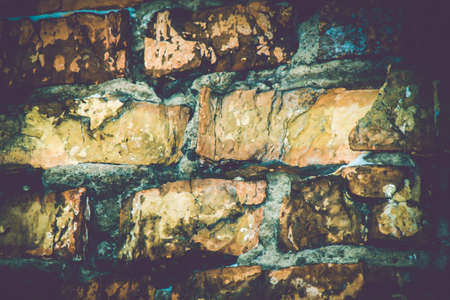Old brick wall. Vintage texture.の写真素材