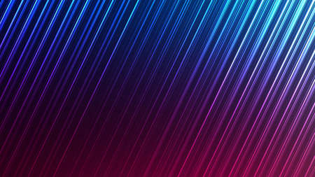 Neon abstract lines design on gradient background. Futuristic background for landing page....