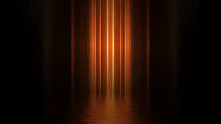 Futuristic showcase concept empty show scene Abstract geometric glow neon background, technology...