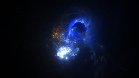 Galaxy Space background universe magic sky nebula night purple cosmos. Cosmic galaxy nebula wallpaper blue starry color star dust. Blue texture abstract galaxy infinite future dark light. 3d renderingの写真素材