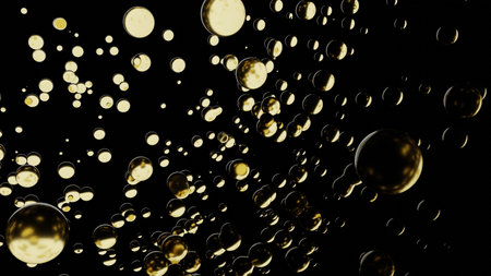 Drop of oil. Shine yellow Cosmetic oil or Cosmetic Essence Liquid drop. Fresh engine oil liquid eco...