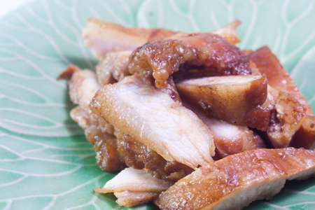 pork neck grilled の写真素材