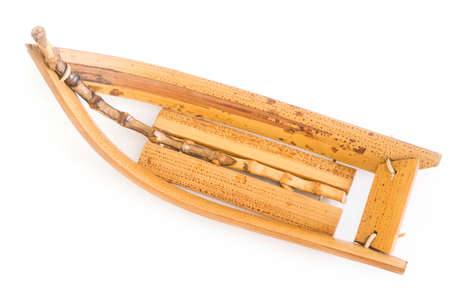 Bamboo boats Iの写真素材