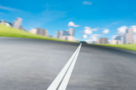 Road Motion IIの写真素材