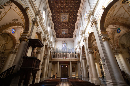 cathedral of lecce, puglia, italyの写真素材