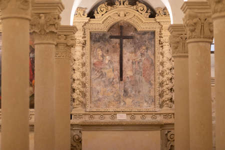 cathedral of lecce, puglia, italyの写真素材