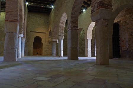 Mosque of Almonaster, a famous travel attraction in Huelva. Andalucia, Spainの写真素材