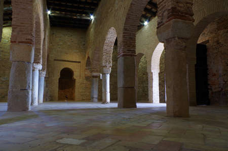 Mosque of Almonaster, a famous travel attraction in Huelva. Andalucia, Spainの写真素材