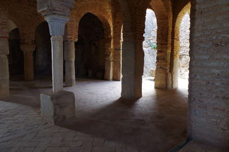 Mosque of Almonaster, a famous travel attraction in Huelva. Andalucia, Spainの写真素材