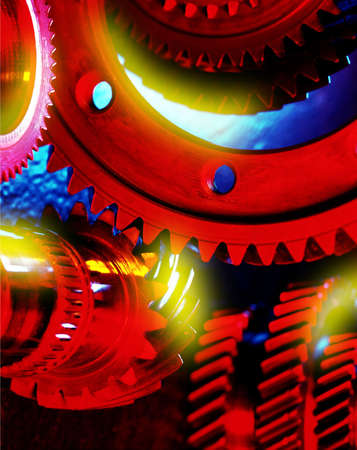 metal gearsの写真素材