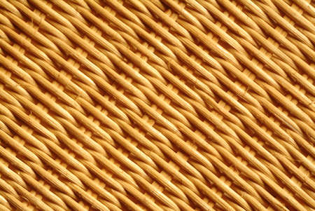 texture of rattan - detail of a basketの写真素材