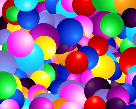 Colorful chocolate drops vector background for design useのイラスト素材