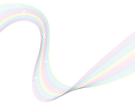 Colourful lines background on sea theme for design useのイラスト素材