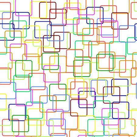 Rectangle stroke elements vector background in different colorosのイラスト素材