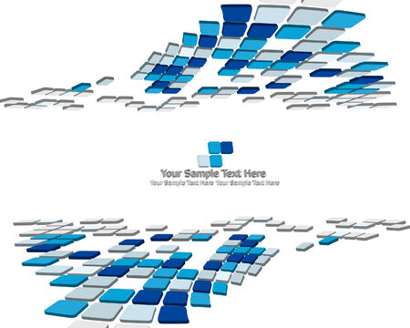 Abstract 3d checked  business background for use in web designのイラスト素材