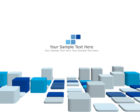 Abstract 3d checked  business background for use in web designのイラスト素材
