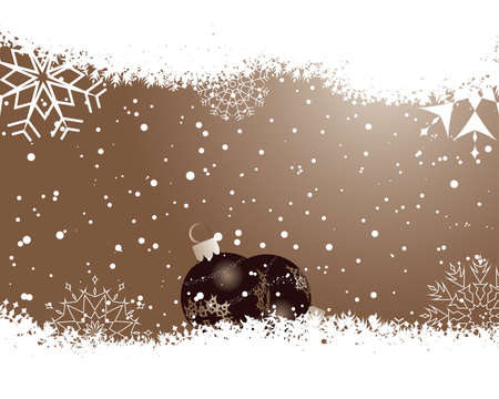 Beautiful vector Christmas (New Year) background for design useのイラスト素材