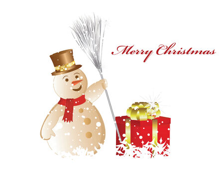Beautiful vector Christmas (New Year) background for design useのイラスト素材