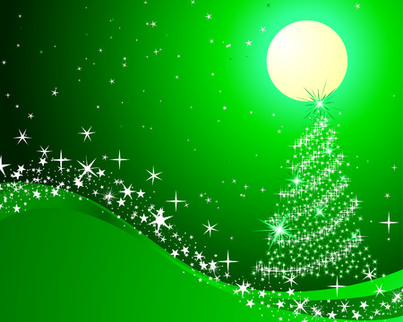 Beautiful vector Christmas (New Year) background for design useのイラスト素材