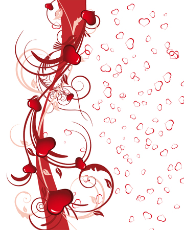 Abstract Valentine days background for design use. Vector illustration. Abstract Valentine days background for design use. Vector illustration.
