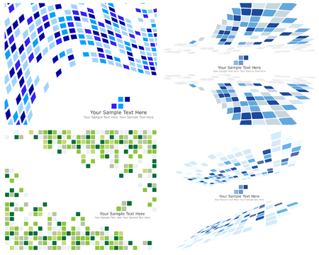 Abstract 3d checked  business background for use in web designのイラスト素材