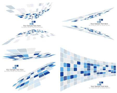 Abstract 3d checked  business background for use in web designのイラスト素材