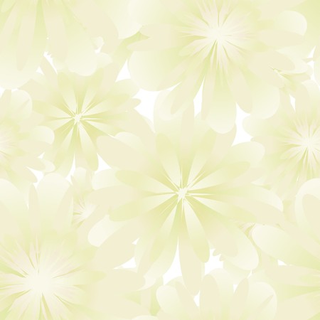 Seamless  floral background. For easy making seamless pattern just drag all group into swatches bar, and use it for filling any contours.のイラスト素材