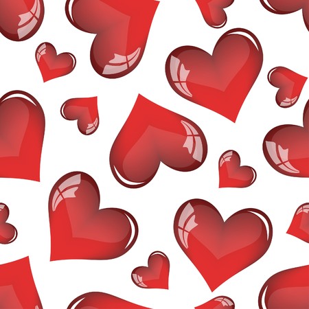 Abstract Valentine days background frame illustration.のイラスト素材