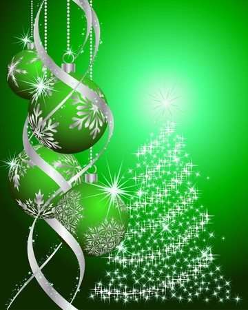 Beautiful Christmas (New Year) background for design useのイラスト素材