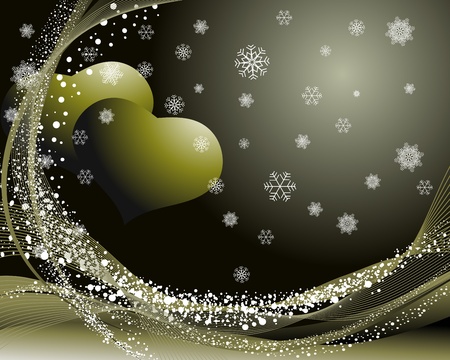 Abstract Valentine days background frame.  illustration.のイラスト素材