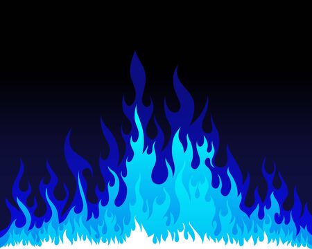 Inferno fire vector background for design useのイラスト素材