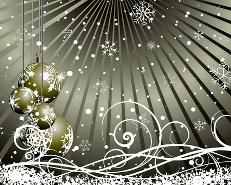 Christmas (New Year) card for design use. のイラスト素材