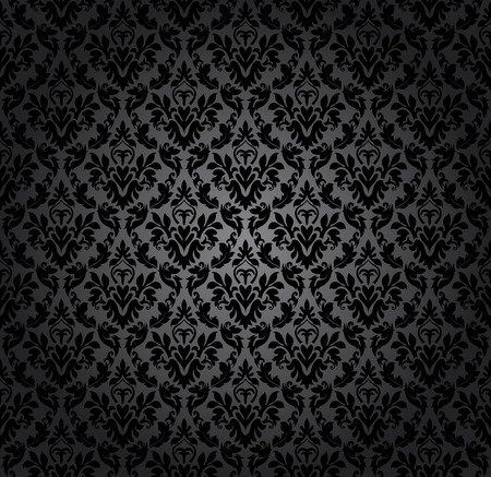 Damask seamless vector pattern.  For easy making seamless pattern just drag all group into swatches bar, and use it for filling any contours.のイラスト素材